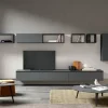Soggiorno completo L106 di Colombini casa in laminato opaco a prezzo scontato