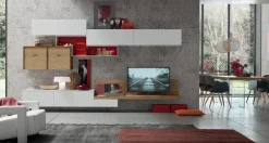 Soggiorno completo Maronese in legno a prezzo Outlet