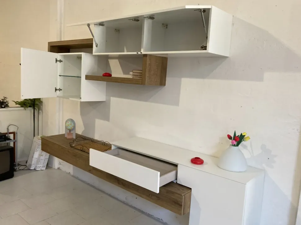 Soggiorno completo modello Duebi in stile moderno di Duebitalia a PREZZI OUTLET