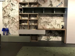 Soggiorno completo modello Line-up in stile moderno di Dielle a PREZZI OUTLET