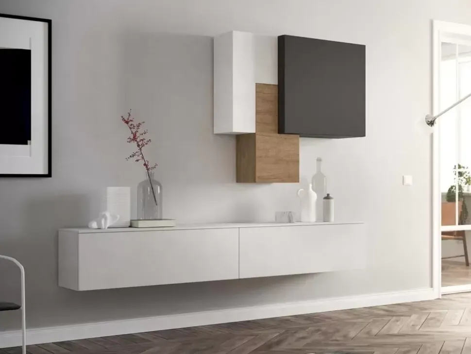 Soggiorno completo modello 02 di Artigianale in Offerta Outlet