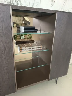 Soggiorno completo modello Logos in stile design di Molteni & c a PREZZI OUTLET