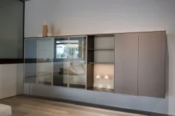 Soggiorno completo modello Code di Poliform in Offerta Outlet