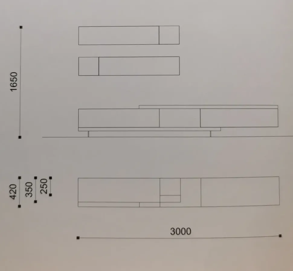Soggiorno completo modello Orme day 108 di Orme in Offerta Outlet