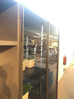 Soggiorno completo Modo di Sangiacomo in laccato opaco in Offerta Outlet