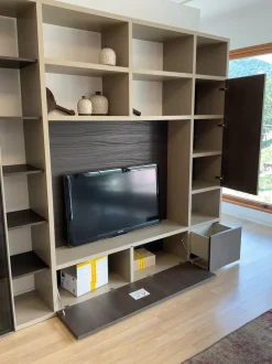 Soggiorno completo My space di Alf da fre in laminato materico in Offerta Outlet