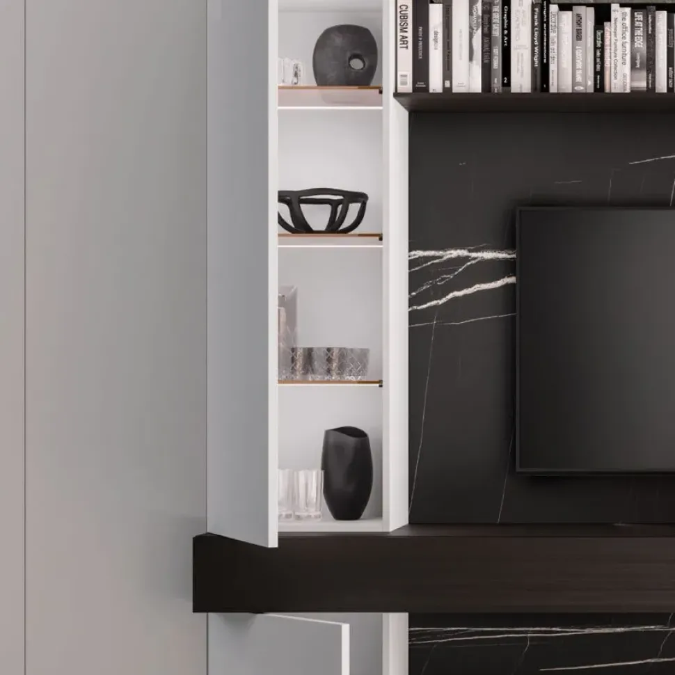 Soggiorno completo Orme day 19 di Orme in laminato materico a prezzo Outlet