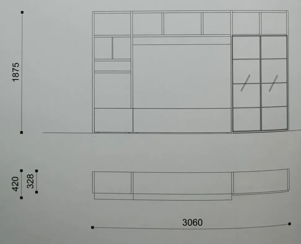 Soggiorno completo Orme day 137 di Orme in stile moderno con forte sconto