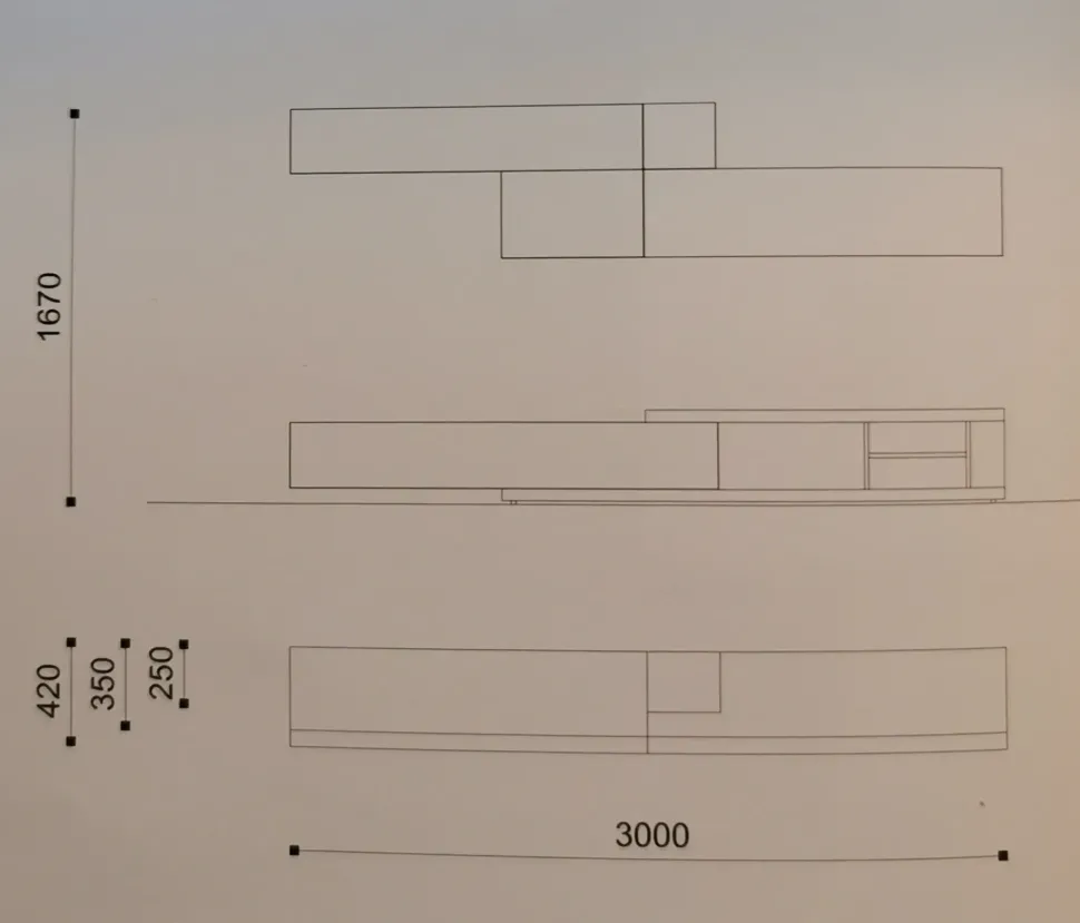Soggiorno completo Orme day 113 di Orme in stile moderno con forte sconto