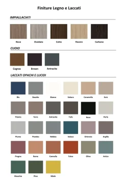 Soggiorno completo Orme day 12 di Orme in laminato materico a prezzo Outlet