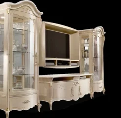 Soggiorno completo Parete completa luxury veneziano di Md work in stile classico a prezzi outlet