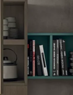 Soggiorno completo Soggiorno gange 42 country wood made in italy di Md work in legno a prezzo Outlet