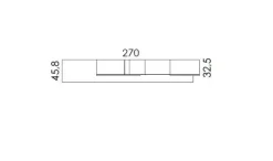 Soggiorno completo Volo s305 di Colombini casa in stile design a prezzi outlet