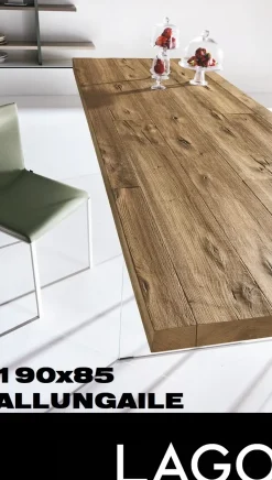 Tavolo Air Lago in legno Allungabile scontato 24%
