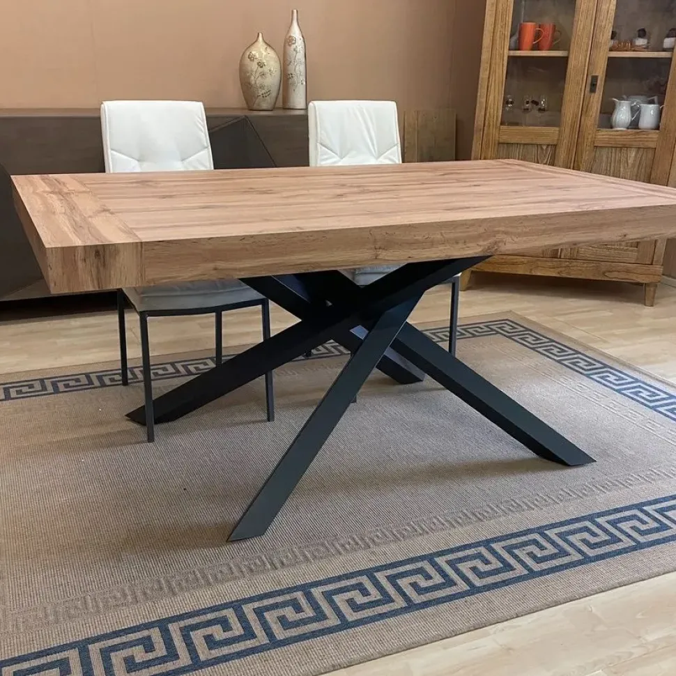 Tavolo allungabile Intreccio 180 Artigianale