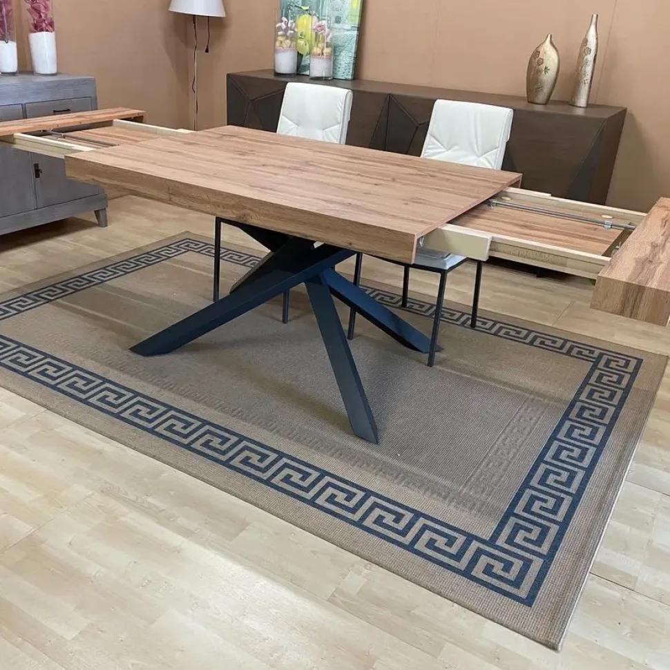 Tavolo allungabile Intreccio 180 Artigianale