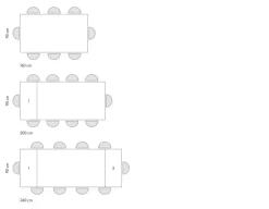 Tavolo allungabile Tavolo calacatta Mobilificio bellutti a soli 685 Euro