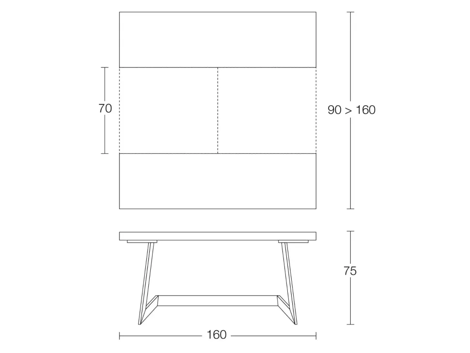 Tavolo Altacom Sipario PREZZI OUTLET
