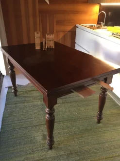 Tavolo Antico casale Manara in legno Rettangolare allungabile