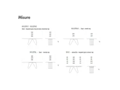 Tavolo Arpa Tonin casa in OFFERTA OUTLET -29%