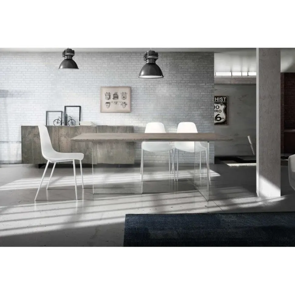 Tavolo Artigianale Massello svasato PREZZI OUTLET