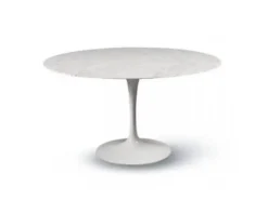 Tavolo Artigianale Saarinen made in italy diametro 107 PREZZI OUTLET -30%