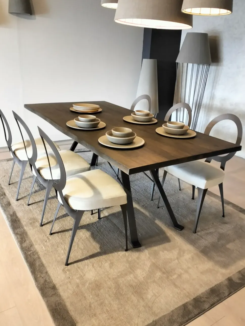 Tavolo Artu' Cantori in legno Fisso scontato 50%