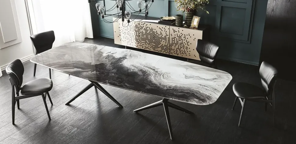 Tavolo Atlantis crystalart Cattelan a prezzo ribassato