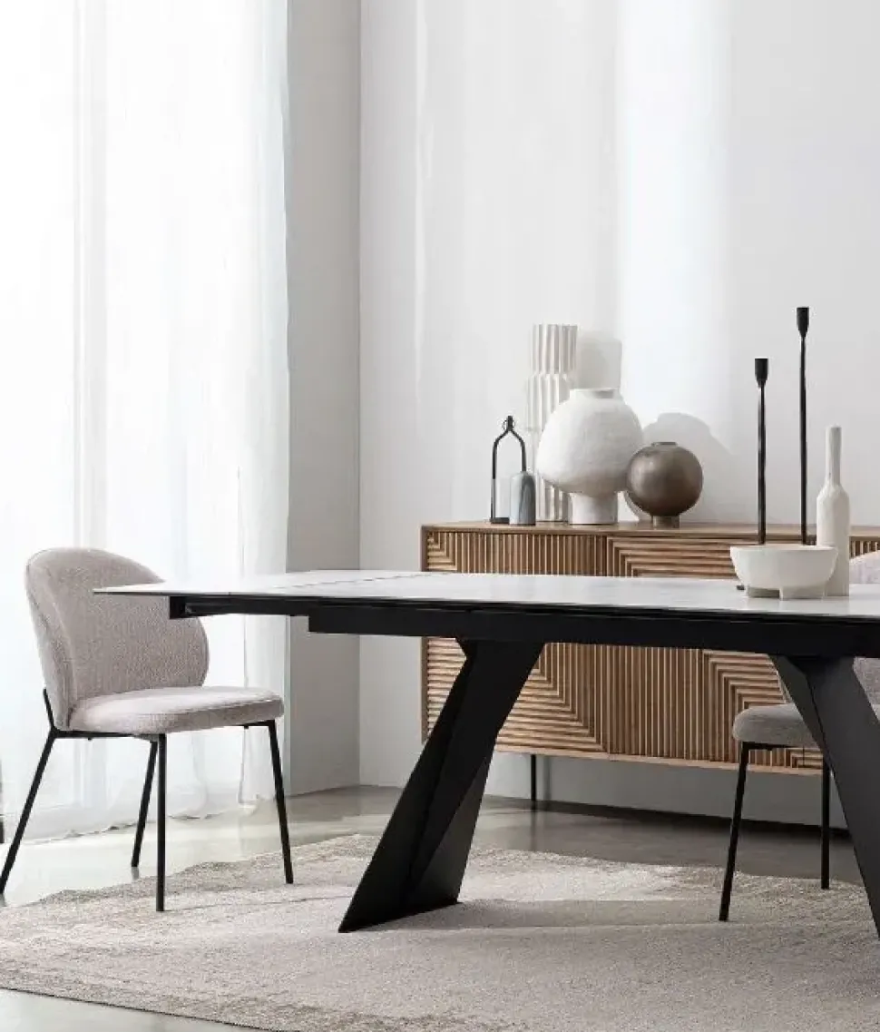 Tavolo blazar in pronta consegna Sedit in ceramica Rettangolare allungabile scontato 30%