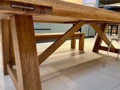 Tavolo Castle Devina nais in legno Fisso