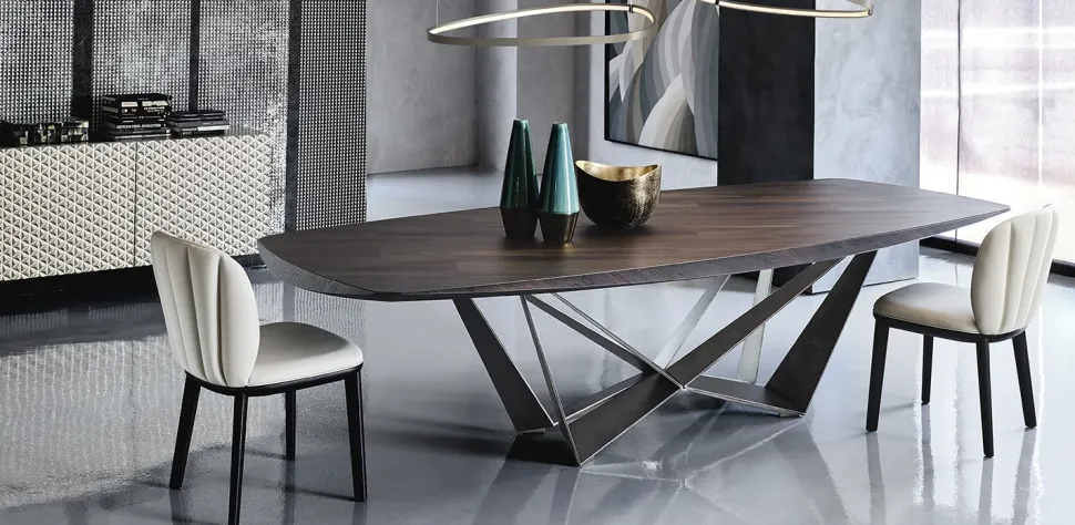 Tavolo Cattelan Italia in legno rettangolare, OUTLET!