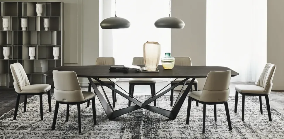 Tavolo Cattelan Italia in legno rettangolare, OUTLET!