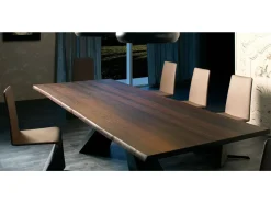 TAVOLO Cattelan Eliot wood SCONTATO a PREZZI OUTLET