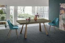 Tavolo con piano in laminato rettangolare di Collezione esclusiva a PREZZO OUTLET