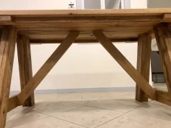 Tavolo con piano in legno rettangolare di Devina nais a PREZZO OUTLET