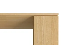 Tavolo con piano in legno rettangolare di Pianca a PREZZO OUTLET