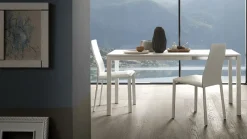 Tavolo con piano in marmo rettangolare di Altacom a PREZZO OUTLET