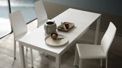 Tavolo con piano in marmo rettangolare di Altacom a PREZZO OUTLET