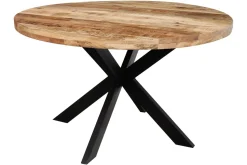 Tavolo Detroit - tavolo pranzo industrial diametro 130 di Outlet etnico scontato del 54%