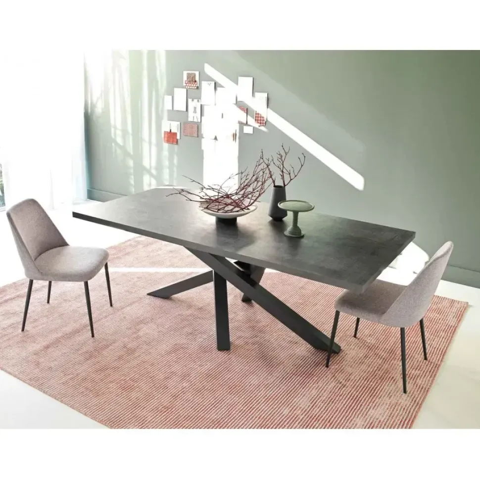 Tavolo Duepuntozero rovere Sedie brianza in legno Fisso scontato 18%