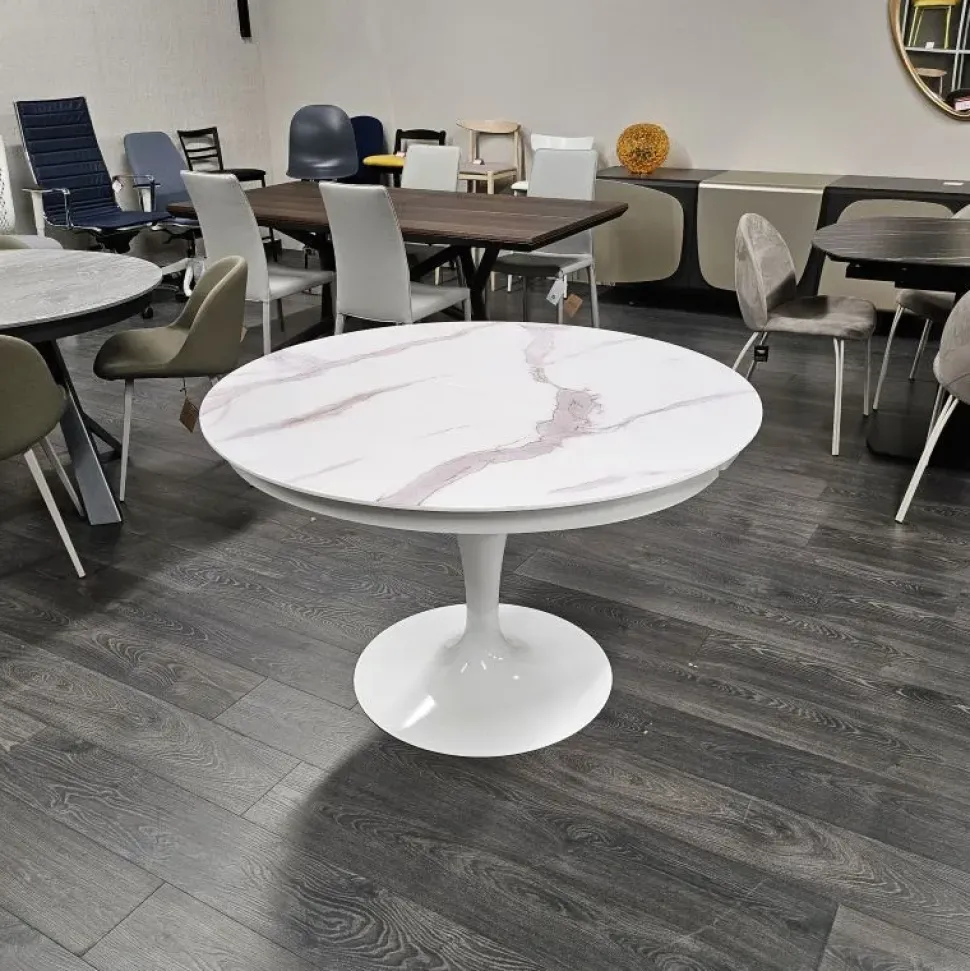 Tavolo Eclipse Ozzio in vetro Allungabile scontato 43%