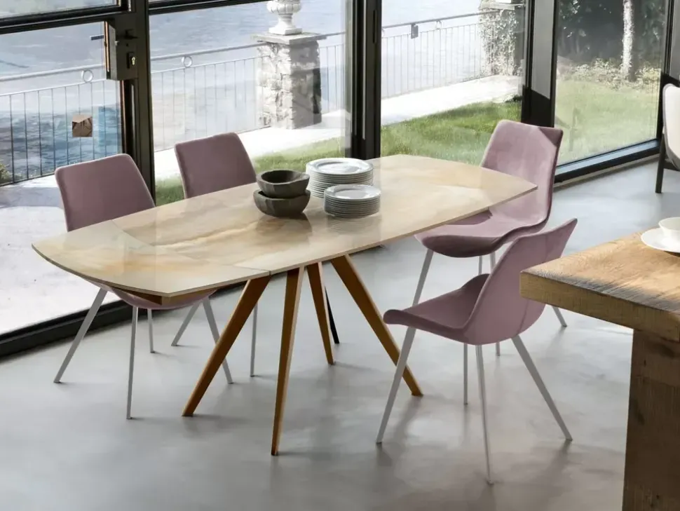 Tavolo ellittico 06 Artigianale scontato del 18%