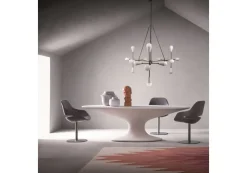 Tavolo ellittico Tavolo fenice by piero bottoni 1936 di Zanotta a prezzo riservato