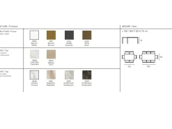 Tavolo Enea Target point in ceramica Rettangolare allungabile