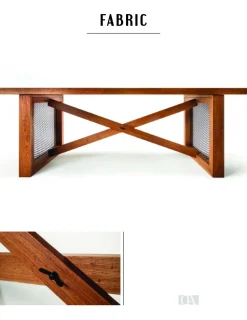 Tavolo Fabric Domus arte in OFFERTA OUTLET