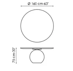 Tavolo fisso Circus bonaldo Bonaldo