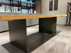 Tavolo fisso Harvest metal wood di Nature design a prezzo riservato