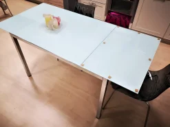 Tavolo Formentera Idealsedia in vetro Allungabile