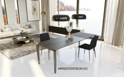 Tavolo Freccia Zamagna in laminato Rettangolare allungabile scontato 30%