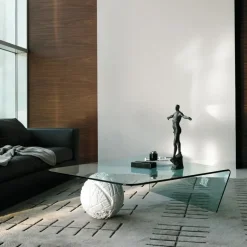 Tavolo Globe Cattelan italia in vetro Fisso